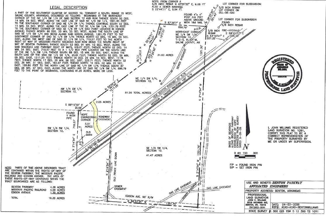 Not in Subdivision - Commercial Sale