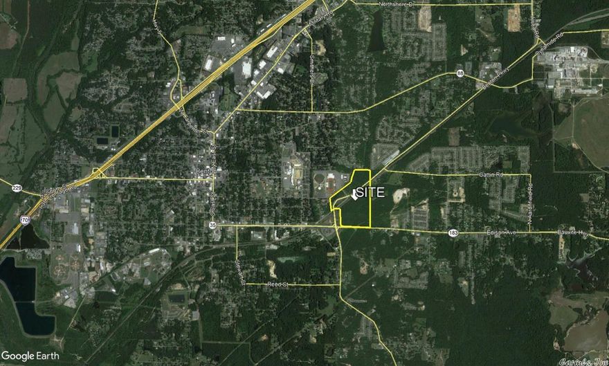 New Price! Commercial Development Potential on this Convenient Location at the Intersection of Benton Parkway and Edison Avenue. Approximately 70.42 Acres of Undeveloped Land Zoned C-2. Several Parcels with Many Commercial Uses Possible.  High Traffic Counts with Edison Avenue at approx. 15,000 VPD and Benton Parkway at approx. 6,800 VPD.  Part of this Property is in the Floodplain and Floodway.  There are about 16.50 Acres Not within the Floodplain, Floodway or Right-of-Ways.  Mineral Rights Do Not Convey.