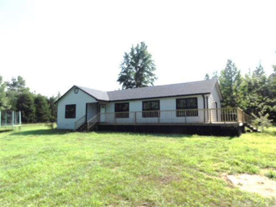 Country living at its best! The pictures just don't give it justice!!! This charming 4-bedroom, 2-bath "hobby farm" sits on 5.77 beautiful acres with endless possibilities. Recently updated from top to bottom—new (high impact roof), HVAC, windows, doors, floors, paint, lighting, ductwork, plumbing, electrical, and insulation—everything has been done for you! All-electric smart home features with ADT security system, cleaned and inspected septic, and new Arkansas survey with updated property stakes. Built in 2004 and 2025 addition now modernized for today’s comfort. Spacious 1,856 sq ft, complete with refrigerator and upgraded systems throughout. Peaceful rural setting with room to grow No restrictions so bring your small farm and enjoy the good life!!!!