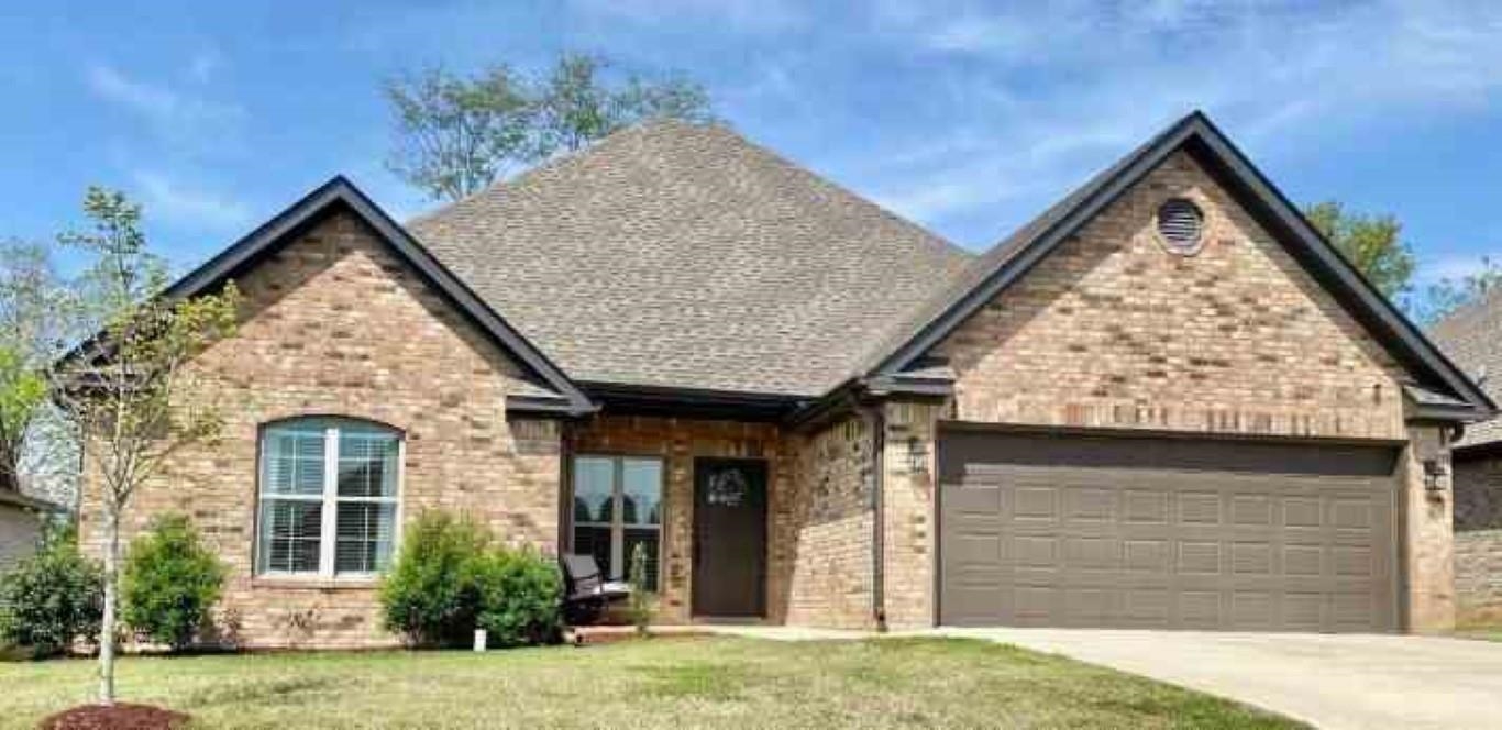 Looking for a very nice, brick home with 1814 S.F. and many other amenities like Stainless Steel appliances, acid stain floors are just a few of the features in this home for you! This beautiful home comes with four bedrooms and two baths all on one level and solid surface countertops throughout. Open floor plan and with oversized master bedroom and a luxurious master bath with its double vanity, tiled, walk in shower and lavish soak tub. Outside you can enjoy the covered patio and the privacy fenced backyard! Call to set up your appointment to see this home!