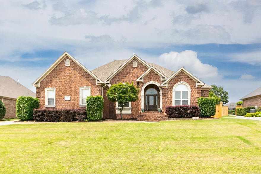 Beautifully updated 4 bed/2.5 bath home in the sought-after Greystone Subdivision! Inside you’ll find new wood-look tile floors,fresh paint,gas fireplace,& a formal dining room.The kitchen has been completely redone w/new granite,tile backsplash, double wall oven,gas cooktop,vent hood,under-cabinet microwave,&WiFi-controlled lighting.Spacious laundry room w/lots of cabinets,new granite,& backsplash.The primary suite features a tray ceiling, double vanities,makeup counter,walk-in shower, tub,& a huge closet with built-ins.Bacyardk is your own private oasis—covered patio,new built-in grill with granite,inground heated salt water pool,new privacy fence,&beautiful landscaping.Pool house includes a half bath,kitchenette w/beverage fridge,new granite,backsplash,space for an ice maker,& a sliding window for serving drinks poolside. Brand new HVAC...Move-in ready& perfect for summer! Call today to tour, you don't want to miss out on this one!