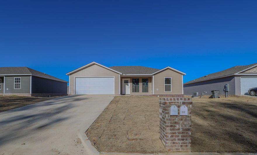 New Construction 3-bedroom 2 bath energy efficient siding homes with brick skirt. Comes with one year builder warranty and prepaid termite coverage for first year.  2 MORE PROPERTIES WILL BE AVAILABLE AT SAME PRICE WITHIN THE NEXT 180 DAYS TAKE YOUR PICK 101 AND 98 FORMON.  Seller paid closing cost or concessions up to $5000. Priced below appraisal so if you need more assistance, we can elevate sales price to cover your needs!