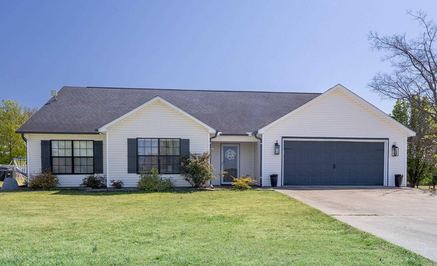 Stunning Home with Spacious Layout - 2914 Hatties Ln, Ozark, AR  Check out this gorgeous newly updated home featuring a spacious and open floor plan; located off Highway 64 close to Altus, in Ozark, Arkansas. This home offers 4 bedrooms plus an office/playroom/etc. and is perfect for both work and relaxation. Two of the bedrooms are master suites, each with its own bathroom and ample space and privacy.  The heart of the home is its large open floor plan and beautiful kitchen, which includes conveying top-of-the-line KitchenAid appliances. You'll appreciate the large walk-in pantry for all your storage needs, the convenience of walk-in closets, and a large laundry room to make everyday tasks easier. The large backyard is perfect for outdoor entertaining, and it comes with a shop for all your DIY projects and storage needs.  With plenty of square footage, there is plenty of room to spread out and make this home your own. This beautiful home also includes beautiful crown molding and new baseboards. It also has been recently updated with new light fixtures, ceiling fans, and bathroom fixtures/mirrors.   Don't miss the chance to see this gorgeous home! Schedule a tour today!