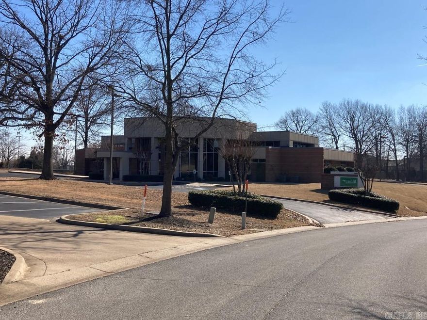 Beautiful Custom Built Office Building for high-end Insurance company. Insurance company is now part of a much larger company and this property is set up with 12 private offices and 12 workstations for support staff. Large Break area - Meeting Room, Safe Closet for storms and storage. Very welcoming foyer with smart conference room off the lobby for impromptu meetings. This property is located in the best part of Jonesboro known as the Windover Office Park. It is the location for many of Jonesboro's finest offices, dentist, doctors, investment groups and insurance companies. Professional Area with low traffic.  This building is completely furnished with custom furniture and work surfaces.