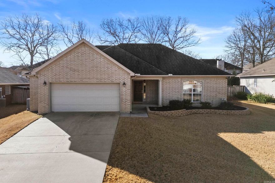 Beautifully updated 3-bedroom, 2-bath home in a Highly desirable Sherwood subdivision and within Walking distance to the Park! This well-maintained, Move-in-ready home features Luxury vinyl plank flooring Completely throughout, Quartz countertops, and a light, Neutral color palette. The cozy woodburning Fireplace anchors the Main living area, while outside you’ll love the Large deck and pool, perfect for Entertaining or relaxing. Enjoy the Excellent added curb appeal and Convenience of permanent Exterior lighting. Located in a family-friendly Neighborhood, Updates galore, And a storage Shed that conveys, this one Checks all the boxes! Schedule your Tour today!