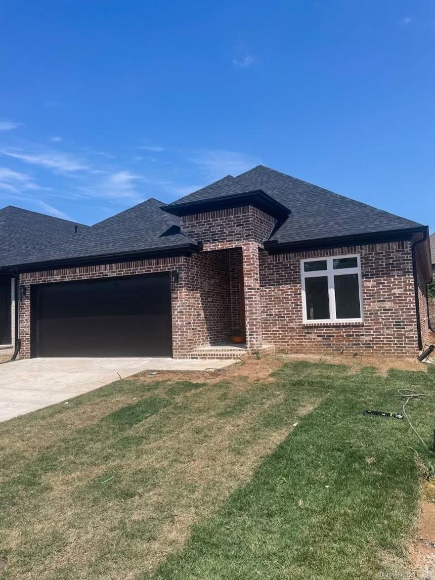 Located in West Little Rock's newest destination for luxury homes!  Open concept, custom cabinetry and storage galore in your chef's kitchen! A spa like oasis in your owner's suite equipped with a soaking tub and spacious walk-in shower. Enjoy a relaxing evening on your covered patio and rest easy knowing you will never have to mow again! Home to be completed early September 2023. Give us a call for additional information and details.