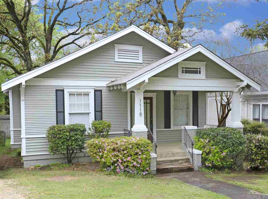 Great Hillcrest home with hardwood floors, LR, DR, 3 bedrooms. Large fenced backyard. Gas range, dishwasher and a walk in pantry.  Laundry room off kitchen.