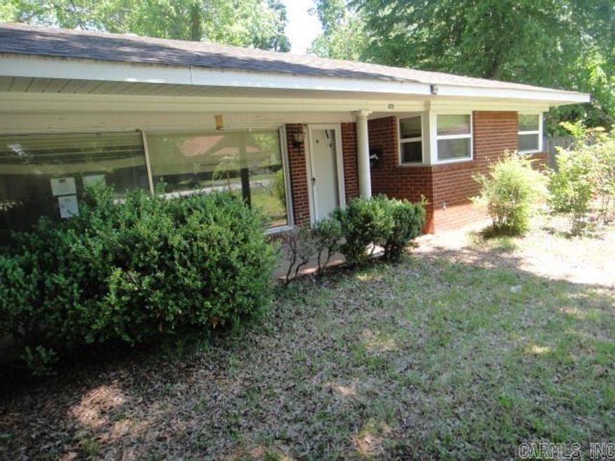 Close to downtown Lonoke, this nice brick home has a large Living Rm with FP, spacious bedrooms. Nice corner lot. Seller does not pay customary closing costs: including title policy, escrow fees, survey or transfer fees. Proof of funds required on cash transactions Lender Pre-Approval letter for financed offers dated within last 30 days). Seller is Secretary of Veterans Affairs. This property may qualify for Seller Financing (Vendee). Property sold As Is. See Agent Remarks for submitting an offer.