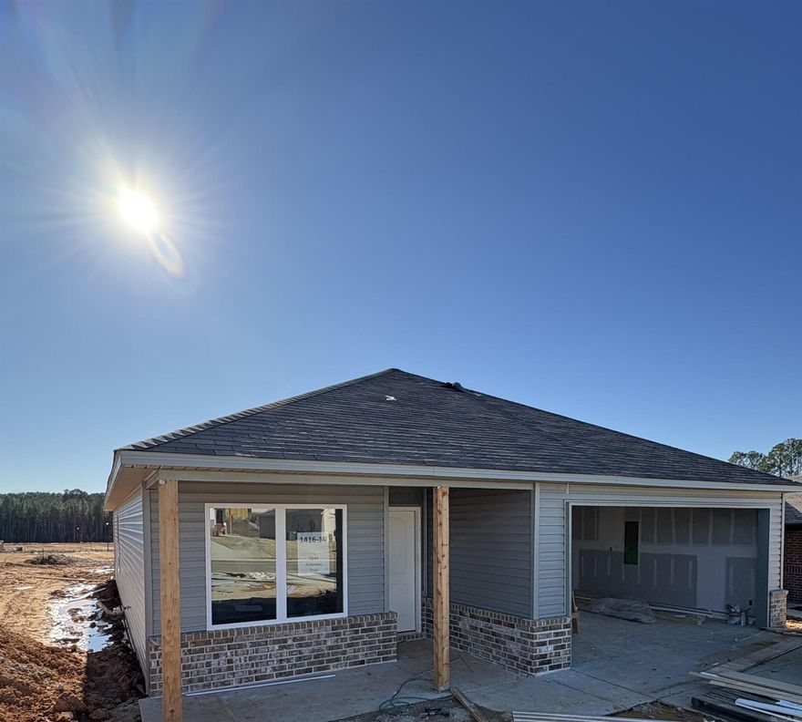 This three-bedroom Chadwick plan offers convenient single-story living. A secluded study off the entry is great for a home office, and an open-concept floorplan offers simple entertaining and multitasking with access to an inviting covered patio. All three bedrooms are tucked away to the side for improved comfort and privacy, including the lavish owner’s suite at the back of the home with a full bathroom and walk-in closet.  **SEE SHOWING REMARKS & AGENT REMARKS FOR IMPORTANT INFORMATION**