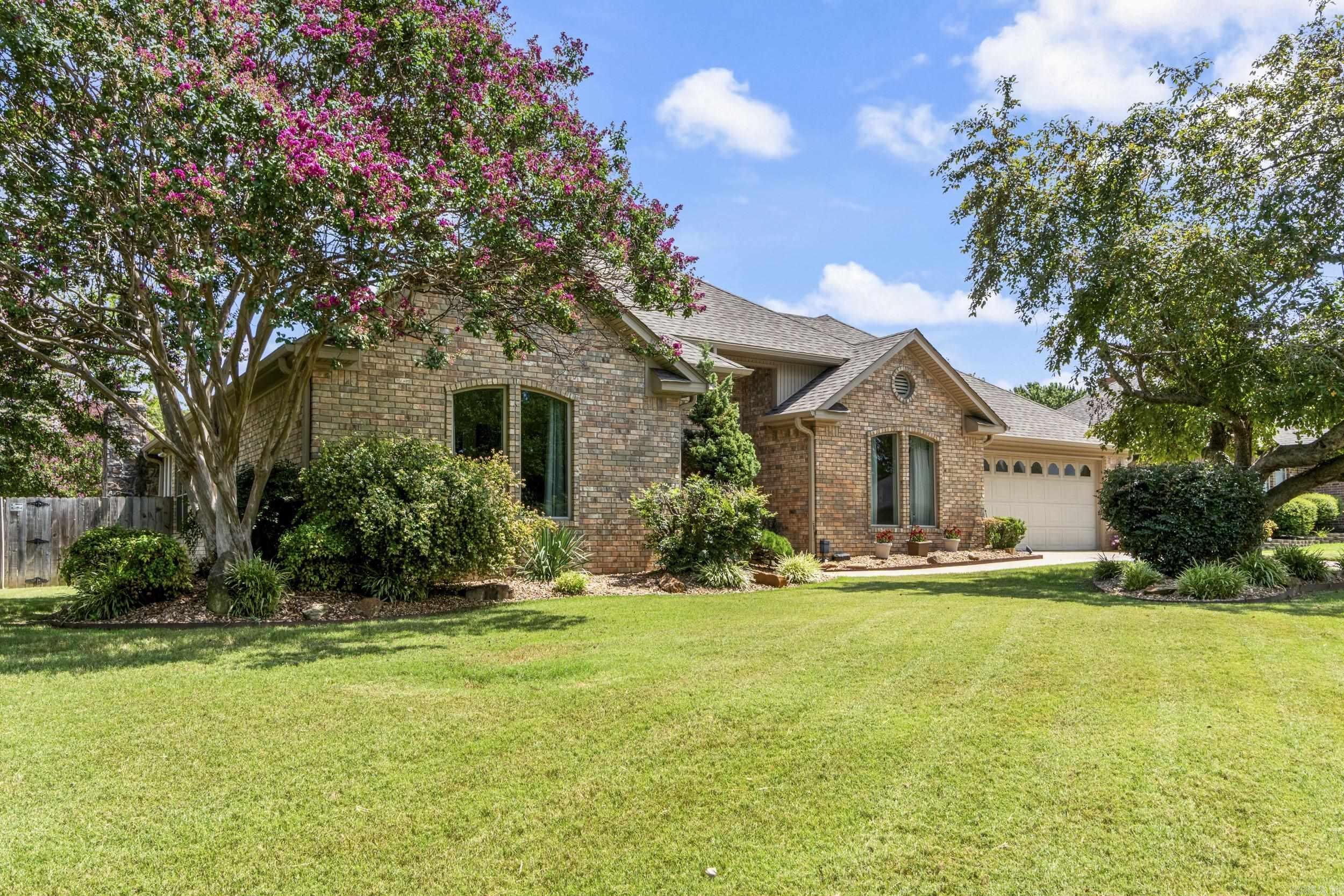 DON'T MISS OUT ON THIS BEAUTIFUL, FULLY REMODELED HOME. SELLERS MOVED OUT FOR A 3 MONTH RENOVATION. NOTHING LEFT UNTOUCHED. FLOORS, LIGHTING, FANS. HALL BATH COUNTERTOP, SINKS, TUB/TILE/COMMODE PRIMARY BATH RECONFIGURED LOCATION OF SHOWER & COMMODE ADDED A 6' SOAKER TUB. NEW KITCHEN CABINETS EXTENDED TO CEILING, HIGH END QUARTZITE COUNTERTOPS, SINK, DISPOSAL, FIXTURES, GAS Z LINE PROFESSIONAL 4 BURNER RANGE WITH CONVECTION OVEN. ALL WALLS AND TRIM PAINTED. CARPET IN GUEST ROOMS, OAK FLOORING IN LIVING AREAS AND PRIMARY BEDROOM. NEW HEARTH AND CUSTOM BUILT MANTEL. SPRINKLER SYSTEM FRONT AND REAR. DETACHED OFFICE/SHOP/GYM HEATED AND COOLED, SEE SHOWING REMARKS
