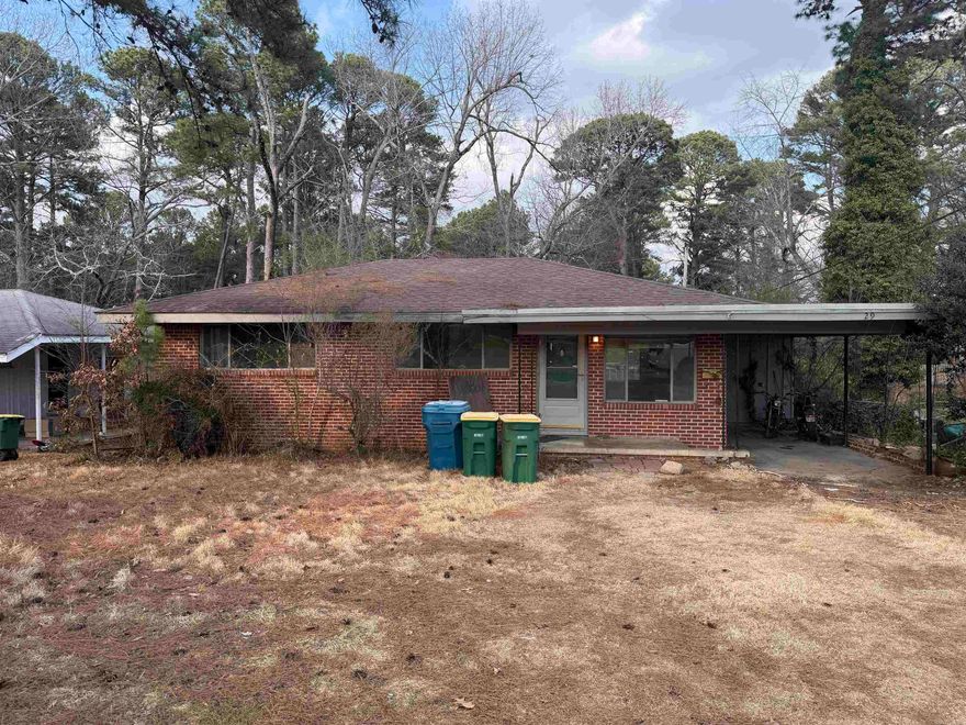 UALR area. 3 bed 1 bath, single carport, storage off carport. Roof looks fairly recent. Needs updating but seems solid.  Hardwoods.  Recent foreclosure, not REO or bank owned. Local corporate owner can close quickly. Sold as is, no disclosure. Feel free to look at whatever you want BEFORE submitting an offer, but Seller will NOT go under contract with an inspection contingency. SEE AGENT REMARKS for offer submission & other interesting info.