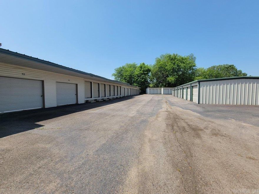 Great Value add self-storage opportunity in Malvern AR. 49 Storage units and 3 warehouses. Facility is currently 80% occupied and has room to add more units.