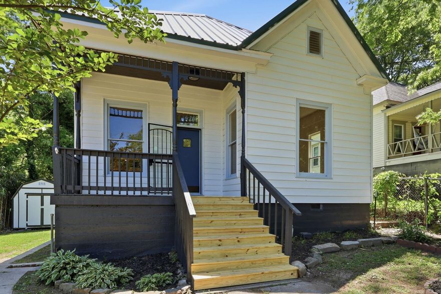 Welcome to 103 Reynolds Street—where timeless character meets quality modern updates. This fully renovated 3-bedroom, 1-bath home offers 1,092 square feet of thoughtfully designed space in the heart of Hot Springs. Originally built in 1925, the home has been updated with care while preserving its charm. Inside, you’ll find tall ceilings, an open and inviting living area, and beautifully finished flooring throughout. The kitchen features updated cabinetry, granite countertops, a tile backsplash, and modern fixtures. The bathroom has been completely refreshed with clean, contemporary finishes. Enjoy mornings on the covered front porch and a spacious yard with room to relax or entertain. Move-in ready and ready to welcome you home.