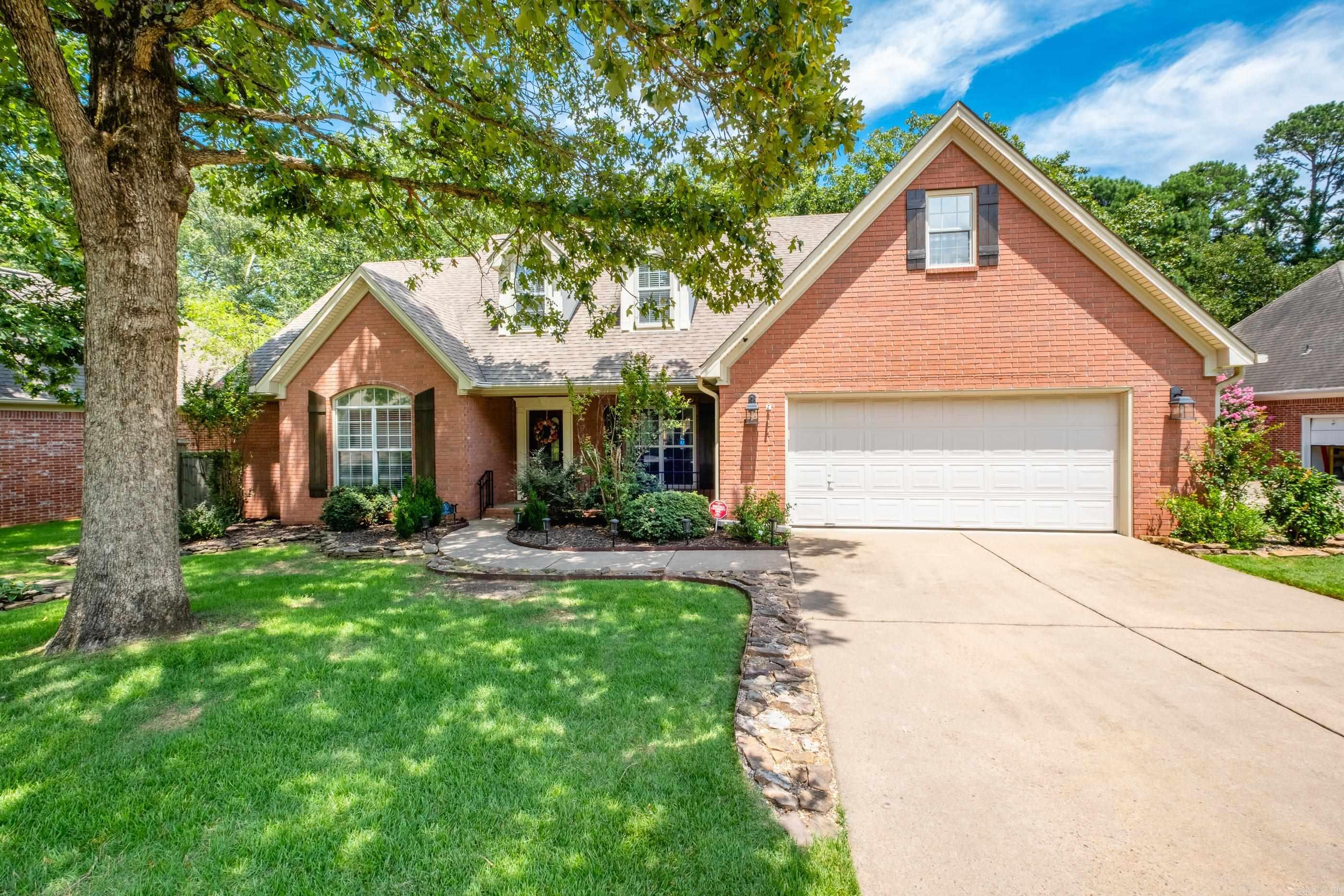 Welcome to 7 Aberdeen Drive! Perfectly designed for comfortable living and entertaining, this spacious two-story home features an open great room with tall ceilings, a separate dining room, and a flexible office space or bonus room. The kitchen opens to a cozy sunroom or second living space. Beautiful hardwood floors flow through the main living areas and primary suite. You'll find the primary bedroom on the main level. Upstairs offers three generous guest rooms, two full baths, and a large bonus/craft room. Step outside to a fully fenced backyard with a private putting green, fire pit, and deck overlooking peaceful green space. Neighborhood amenities include a pool. HVAC 2025! Come see this home today.