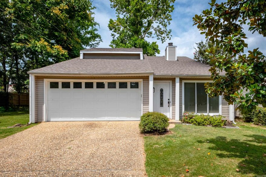 Charming, income-producing home situated at the end of a quiet no-through street, offering privacy and versatility for both homeowners and investors alike.  The main-level primary suite provides comfort and convenience, featuring an attached sunroom and direct access to the back deck. Upstairs, two additional bedrooms and a full bath offer flexible space for family, guests, or office use.  The great room features vaulted ceilings, skylights, and a cozy wood-burning fireplace, creating a bright and inviting central living space.  Recent 2024 improvements include a new roof, new gutters, new hot water heater, and new LVP flooring in the living room, primary bedroom, and downstairs bath.  Currently tenant-occupied and generating $2,000 per month, this property offers immediate rental income potential while remaining an excellent future primary residence.  A rare opportunity combining updated features, strong rental performance, and a peaceful setting.