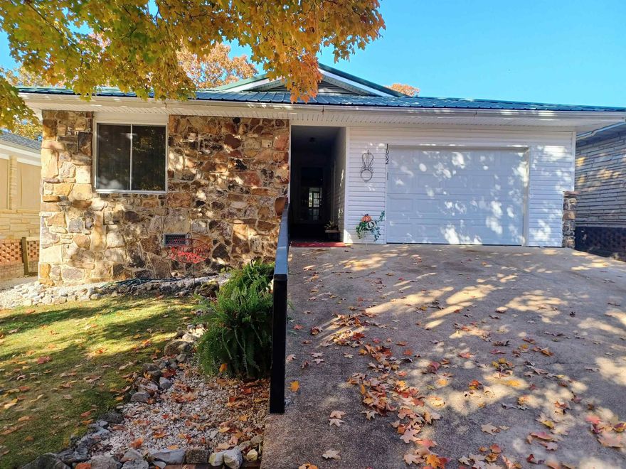 Are you 55 or older? Do you want to own a house that you don’t have to mow the yard? Here’s the perfect house for you. Two bedroom, two bath home, beautifully maintained.The HOA fee covers lawn care which frees up time to enjoy the sun room overlooking the park. This beautiful home has a big laundry room with lots of storage. Luxury vinyl flooring through out. Metal roof. And a one car garage. There is a gas fireplace in the sunroom. Propane tank is owned and conveys with the house. Community pool and clubhouse. This home won’t last long. Call me today to see this beauty.