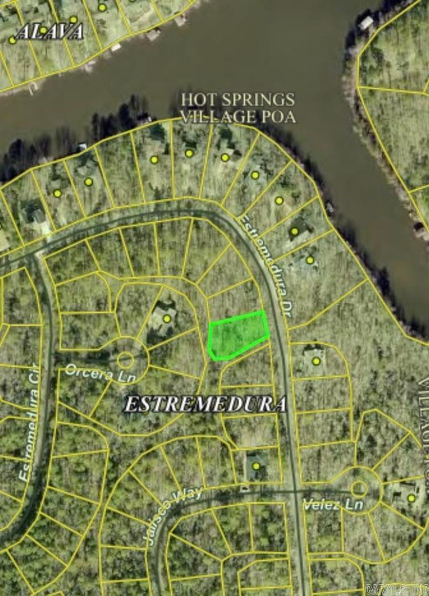 Please to announce this beautiful lot for sale! Located in a beautiful developing neighborhood in Hot Springs Village, this property has much to offer and much potential.