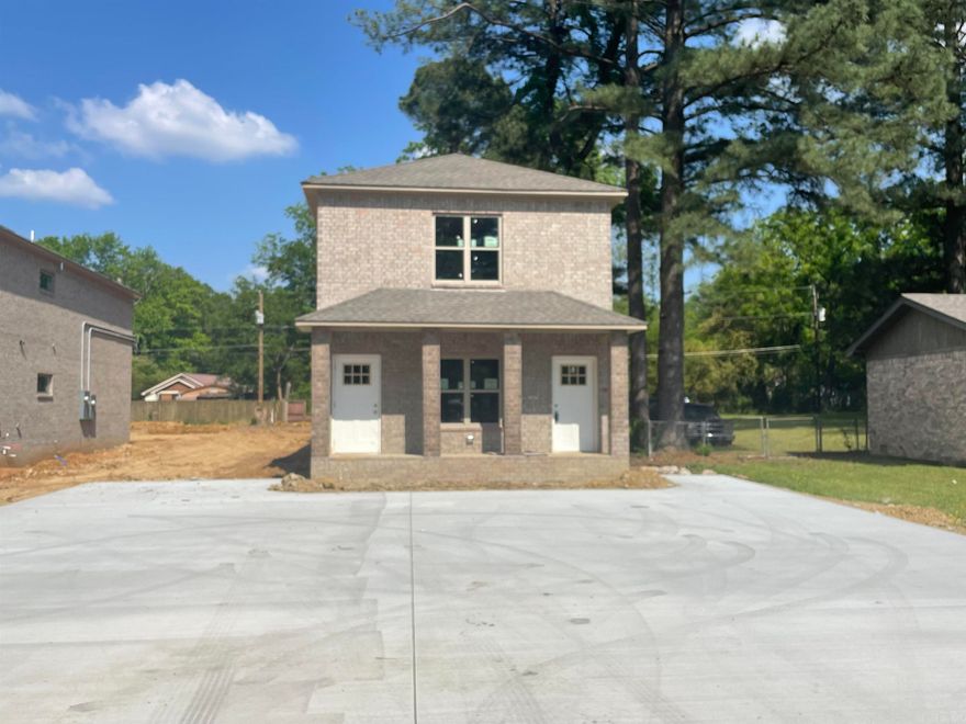 BRAND NEW DUPLEX convenient to all the best Central Arkansas has to offer! Less than 5 miles to Little Rock Air Force Base and fifteen minutes from downtown Little Rock! FULL 3 bedroom/2 bath, one downstairs and one up. Eight and nine foot ceilings with a full brick exterior. Each floor has waterproof vinyl flooring throughout and a full laundry room. Walk down the hall to the two bedrooms with ample closet space. Primary bedroom at the back of the building with its own large closets and bathroom. Estimated completion is end of June 2023. Please see AGENT REMARKS!  This is the first of 2 duplexes in a row for sale. Also listed together at MLS #23010571