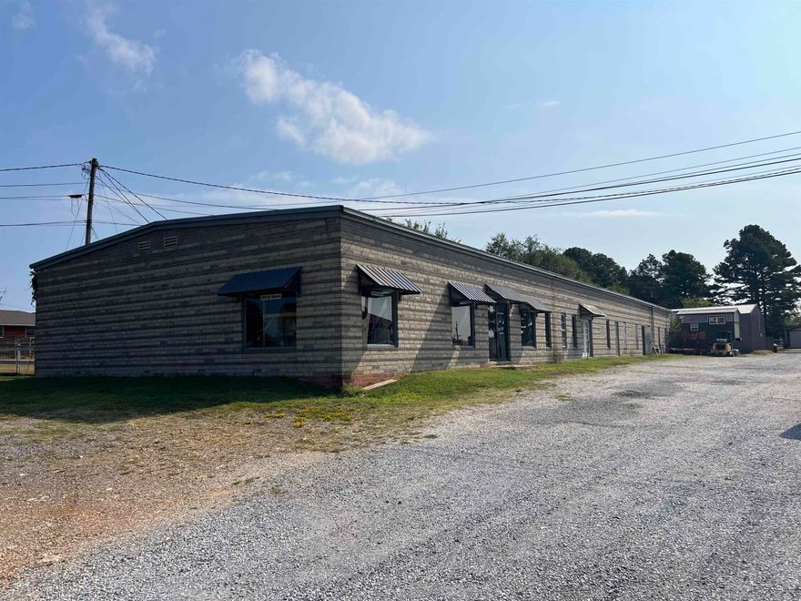 Location ,Location In Mountain View AR Two multi purpose building, one with 6750 sq ft and one with 1800 sq ft. all the room you need to start that small business, or investment property. The larger building has a large apartment, with 1 and half bath. Don't miss your opportunity to own your part of the Mountain View Business world.