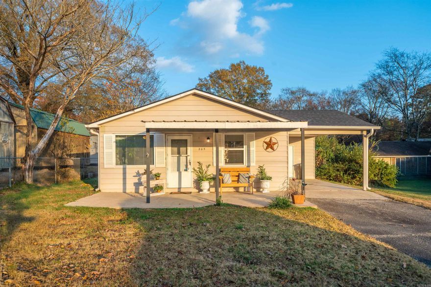 Welcome to this charming two-bedroom, one-bathroom home that perfectly balances comfort and convenience! This cute 864 square foot house has been thoughtfully updated to offer modern living in a great location. The well-designed floor plan maximizes every square foot, creating a cozy yet functional space that feels surprisingly spacious. Recent updates throughout the home ensure you can move in and start enjoying your new space right away. The property sits in an ideal spot that puts you close to everything you need - from quality schools like nearby Lakeside Junior High to convenient shopping at Walmart Neighborhood Market, both just a short drive away. This delightful home offers the perfect opportunity for first-time buyers, downsizers, or anyone seeking a comfortable retreat without the overwhelming maintenance of a larger property. The single-level living eliminates stairs while the efficient layout makes daily life a breeze. Don't miss this opportunity to own an updated gem in such a desirable area!