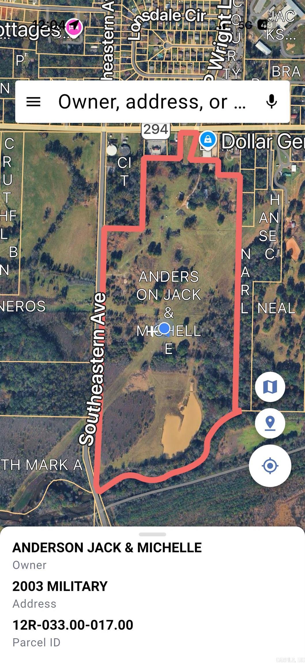 Not in Subdivision - Land