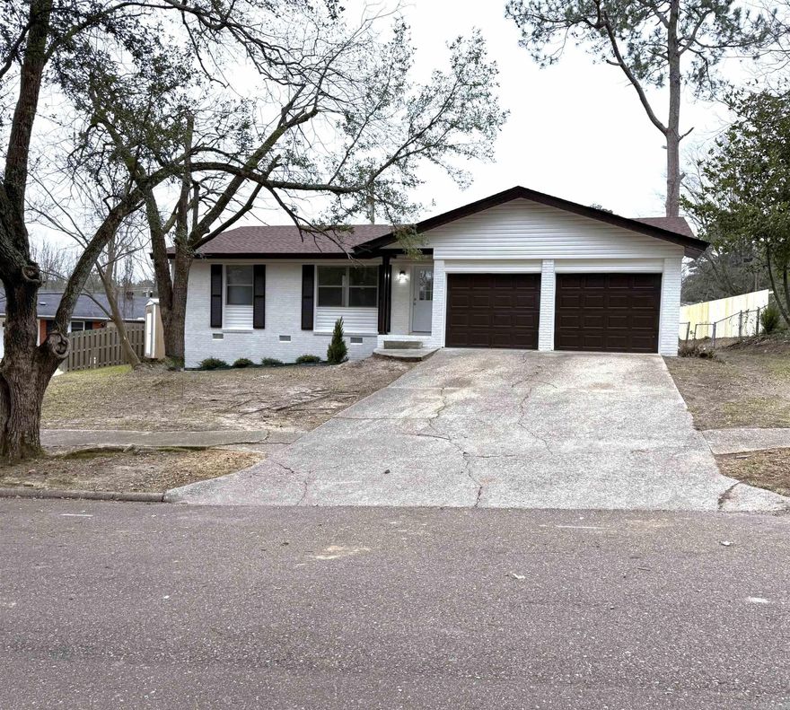 Fully remodeled home in El Dorado! Updates include a new roof, new double garage doors, new kitchen cabinets, tile in both bathrooms, new bathroom cabinets, new water heater, new floors, fresh interior and exterior paint, and most windows replaced, HVAC has been recently replaced, all electrical been replaced.  Move-in ready with modern upgrades throughout—don’t miss this one!