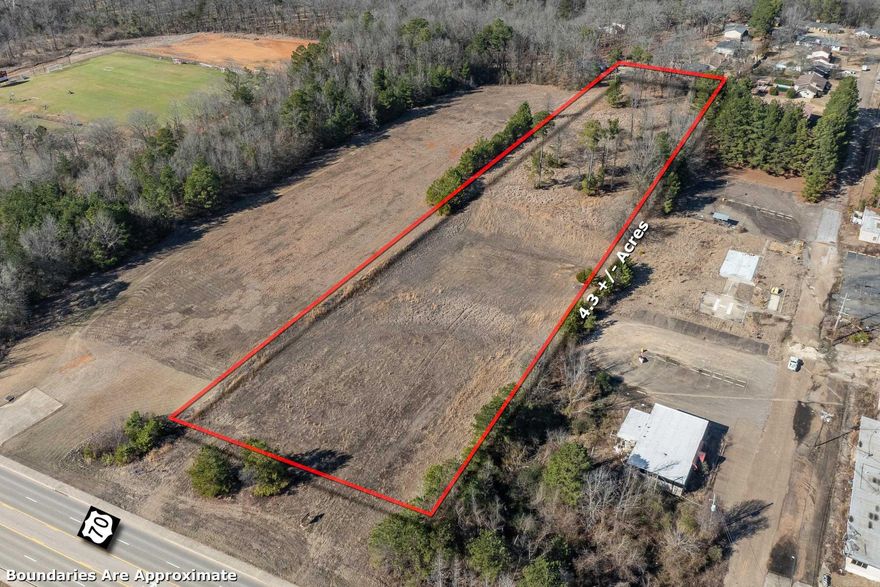 Check out this prime highway frontage with R2 zoning in the city limits of DeQueen AR.  These 4.16 acres can be subdivided and developed into multi-family units and commercial space with highway frontage.  Possibilities are endless with this parcel.  City water on site with swear available, a pump station is needed.