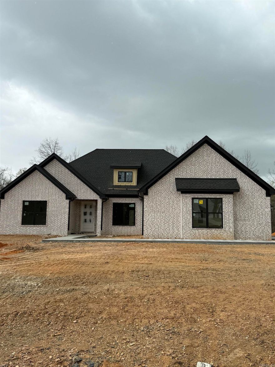 NEW CONSTRUCTION. Warm and inviting on a cul-de-sac just 15 minutes from both Benton and West Little Rock. Split floor plan with hardwood in all the main area. Large kitchen with sink overlooking the huge backyard. Tons of storage. Come see!