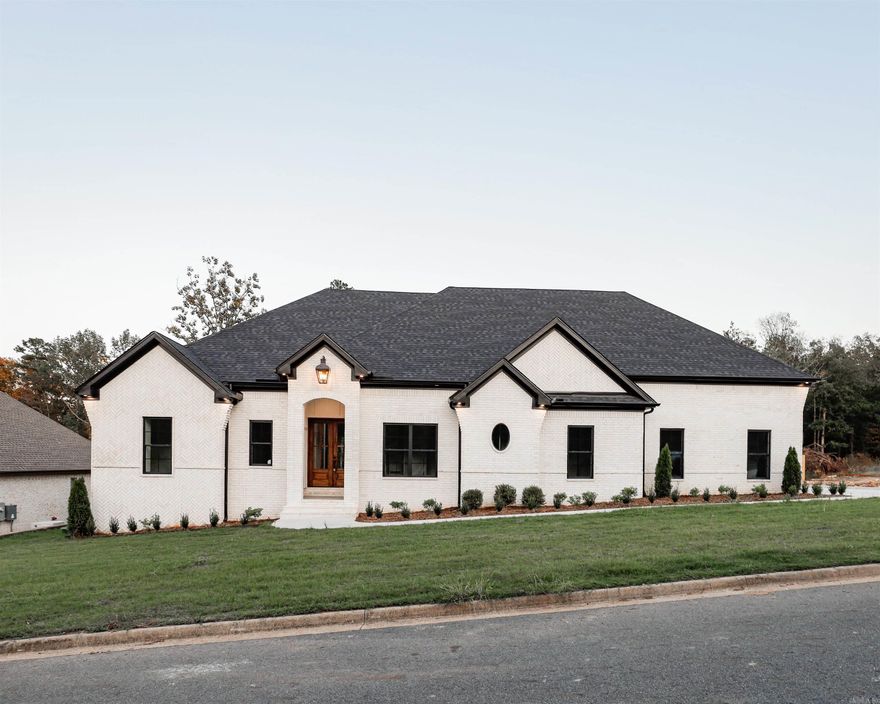 This open floor plan features 3 bedrooms/2 bathrooms downstairs with a large open living room, kitchen, dining area and large picture windows to showcase the greenery on the lot. Upstairs there is an additional bedroom, bathroom and large open living/flex area.