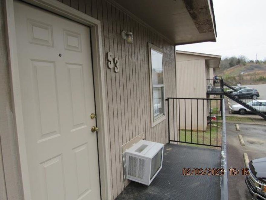 1 bedroom 1 bath upper level unit, new vinyl & carpet throughout, newer stove, large bedroom, freshly painted interior, window unit that is both heat & cool, coin operated laundry facility on site. No Pets.***PLEASE NOTE WE DO NOT ADVERTISE ON CRAIGSLIST OR FACEBOOK. ANY LISTING OF OURS SEEN IS A SCAM!!!*** Current rental promotion of 1/2 off first full month's rent with approved application.