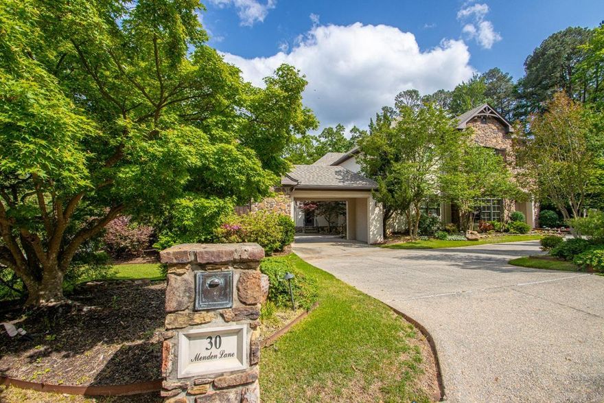 Experience elegance at its best in this impressive Maisons neighborhood home showcasing spacious rooms and refined architectural details throughout in Chenal Valley.  With 5 bedrooms, 4 baths (1 is a jack-n-jill), 2 half baths, a movie room, and an expansive flex room, the layout offers exceptional comfort and flexibility.  Beautiful wood accents enhance the home's warmth and sophistication, creating an atmosphere of timeless luxury.  Cozy up by the fire showcased in a real brick wall adjacent to the expansive kitchen or enjoy the beautiful Arkansas weather on the screened-in patio overlooking the back yard.  Designed for those who appreciate space, style, and superior craftsmanship, this residence is ideal for elevated everyday living and memorable entertaining.  New roof 9/2020, HVAC replaced in 2018.  The Viking 6 burner w/ griddle gas cooktop and double ovens, Sub-Zero refrigerator and beverage fridge round off the impressive kitchen.  You will also love the 3 car garage with a Porte-cochere.  Come see the rest of this beautiful home.  See Remarks!