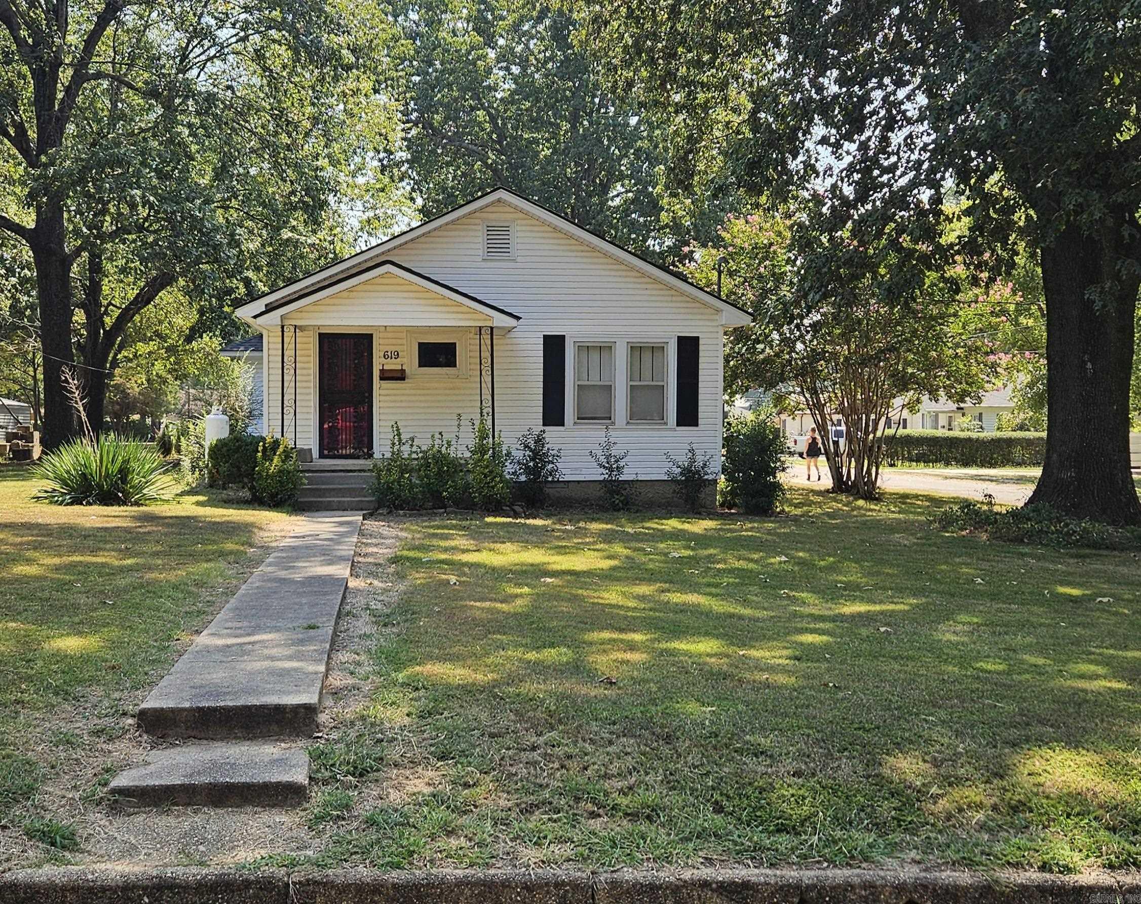 Great neighborhood, corner lot 2 car carport, windows air and ventless heater heat. Fenced back yard area. Lots of potential.