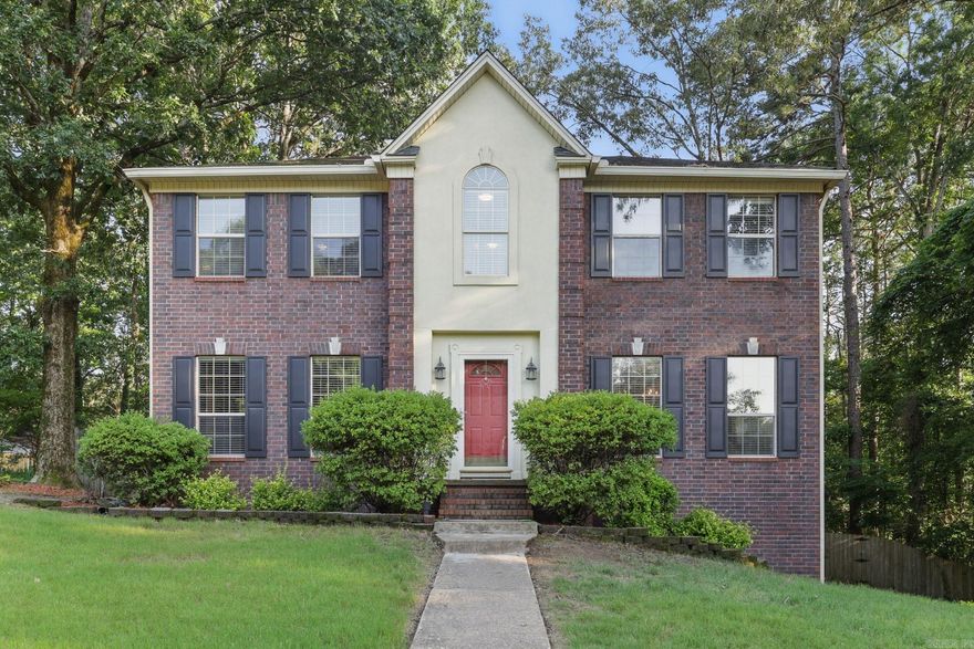 This spacious 4-bedroom, 3 full bath home is situated in the River Oaks Subdivision in Benton. It sits on a generous lot and features a large, covered back deck—perfect for entertaining, grilling out, or simply enjoying peaceful evenings outdoors. This is an oasis of a backyard and green belt behind the home for extra privacy. Inside, you’ll find a thoughtful layout that offers both comfort and versatility. The main level includes a cozy den and a formal living area with a fireplace, ideal for gatherings or relaxing at home. The eat-in kitchen offers a convenient bar seating area, a separate formal dining room, and a large walk-in pantry for all your storage needs. A large finished basement adds extra usable space that would make a great game room, media room, or even an additional bedroom. All four bedrooms are located upstairs, including the spacious primary suite featuring his-and-hers closets and a private ensuite bath. Recent updates include a new pool liner (2024), new pump and filter (2023), new deck planks (2023), a new hot water heater (2023), as well as fresh paint and new LVT flooring throughout the home.