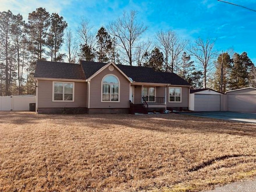 Welcome home 3bed/2bath 1510 sq feet home that has been completely remodeled with new flooring, granite counter tops,,all new kitchen appliances, kitchen Island,new bathrooms,and lighting, new wooden fence,new garage doors,new roof. Sitting on .51 acre lot. Move in ready.