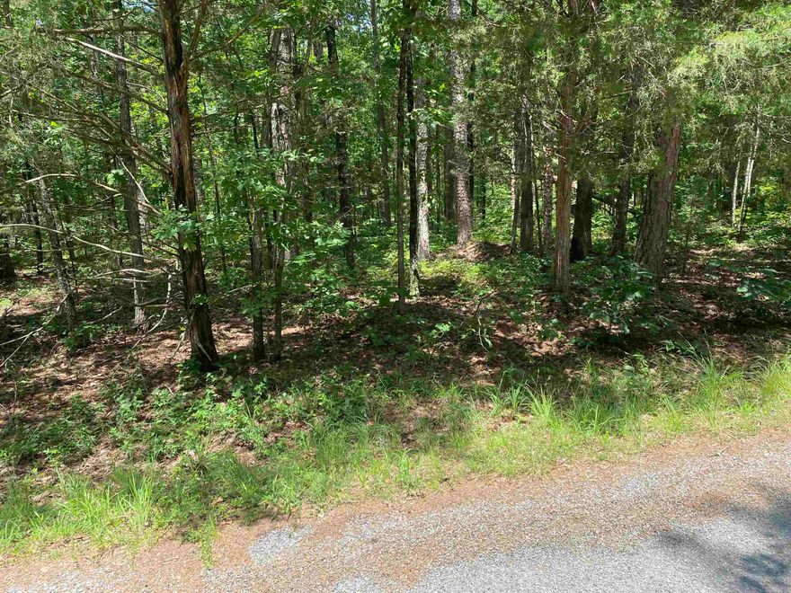 Nice lot great for building your dream home. Wooded with lots of trees for shade. Quiet neighborhood in a nice subdivision. Mobiles allowed. Acreage is approximate. Drive by and give us a call today.