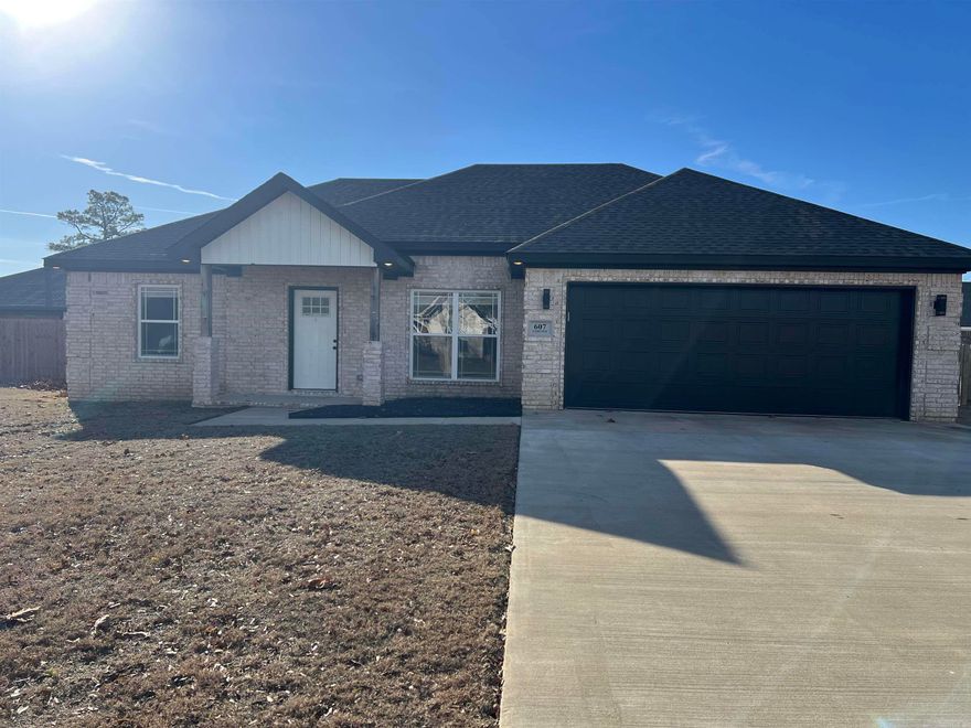 Welcome to 607 Lanes Way in Manila! This stunning 4 bedroom, 2 bath home blends style, comfort & modern finishes throughout. Step inside to find custom concrete floors, gorgeous light fixtures, & an open, inviting layout. The primary suite features a beautiful walk in tiled shower. All this plus a fenced in backyard for privacy!