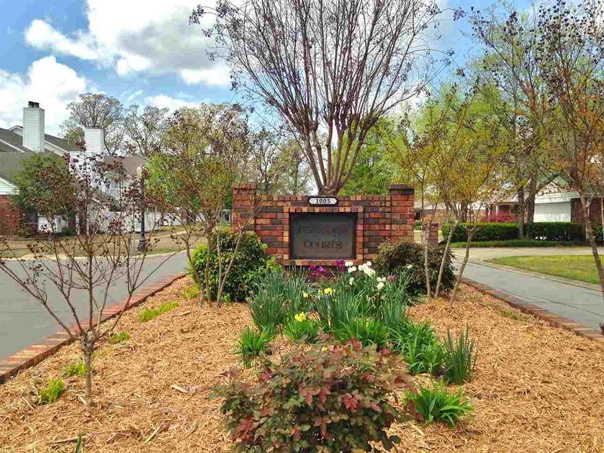 This move in ready 2 bed/1 bath condo is steps away from complex pool,  newly renovated and updated to salt water.  The home overlooks a common area with beautiful mature trees and large gazebo.  Also, it includes a one car garage and 2 reserved guest parking places.  Refrigerator is negotiable.  See agent remarks.