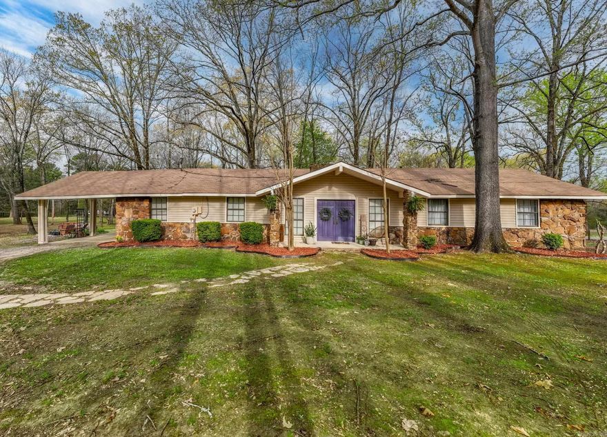 Looking for a home in excellent condition, 3 acres and a large shop, this is the property for you. Also has an extra storage building. The land is well cared for with plenty of trees for shade. The full 3 acres is fenced. There is access from 2 roads Dickerson and Casey Lane. The access from Casey Ln has a double gate for quick access to the shop. The home has new LVP flooring in the LR, DR and hall.  A sunroom was added with a tornado shelter. Gas fireplace in the sunroom for cozy  evenings. Gas log fireplace in LR. Oversized laundry room. Large bedrooms with the primary bedroom and 2 guest bedrooms together. 4th bedroom is being used as an office on the opposite end of the home.  ROOF only 2 years old. WH 3 years old. The shop is 30 by 30 with a concrete slab. Can't miss property very close to Lake Conway if you enjoy fishing the water will be back soon.