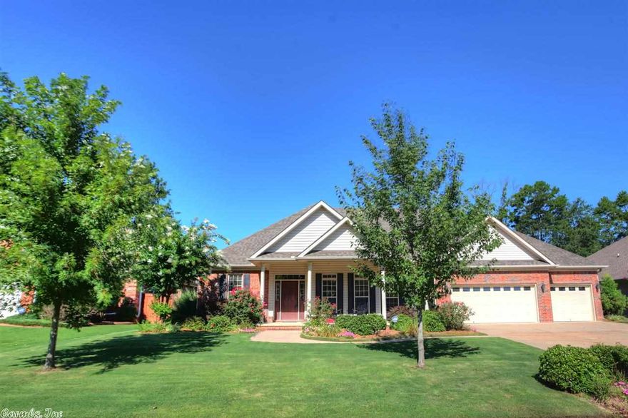 Built by Greek Miller Construction, open floor plan, hardwood flooring in main areas, tile in wet areas, solid surface countertops, all bedrooms have walk in closets, screened porch, 3 car garage, sprinkler system security system, nest control on H/A. (You can control your H/A from your phone) This property is a Weichert Re-Lo so there will be additional paperwork to fill out. Shows extremely well!