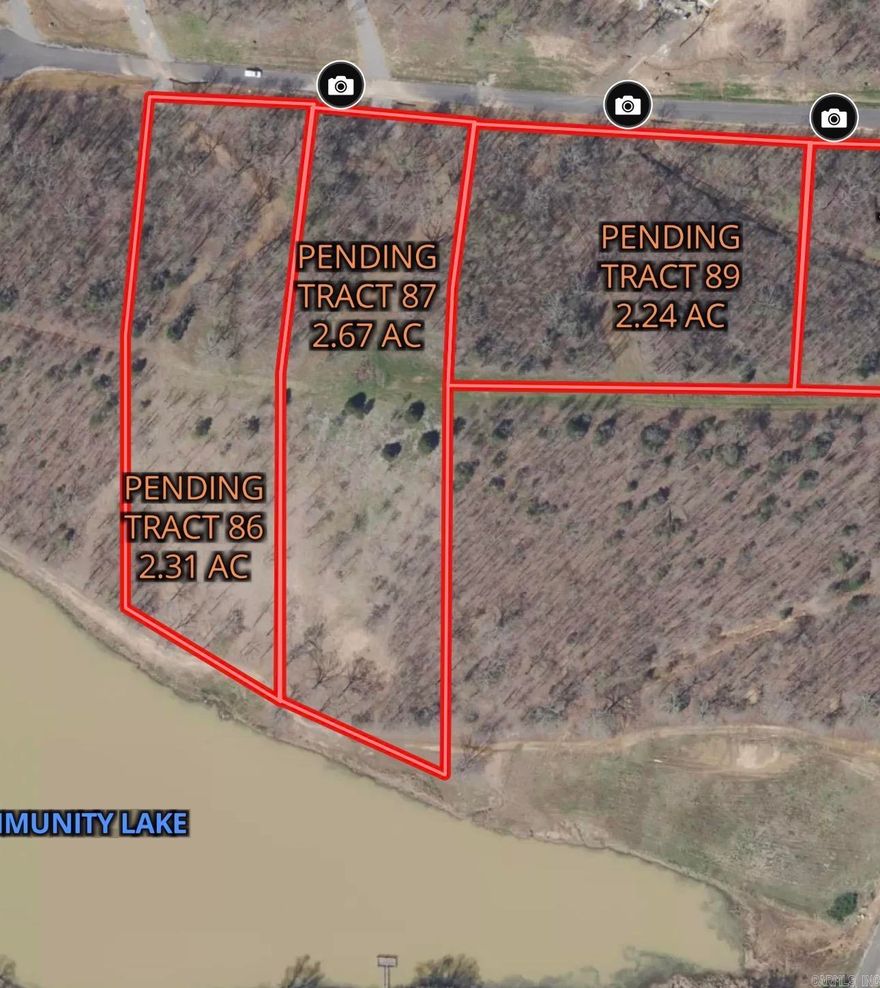 Lakefront Lots 86 (Approx 2.31 Acres) and 87 (Approx 2.67 Acres) plus non lake front Lot 89 (Approx 2.24 Acres) in Mountain Ranch Estates. Gorgeous Mountain View and Lakeview! Double Lakefront Lots.  Under Contract Before Listed. Entered for Comps.