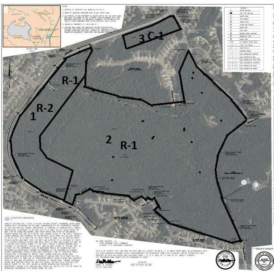 Uncover the potential of this prime property located in the Central Arkansas area. Zoned R-1 and positioned in Maumelle, AR, this property presents an exceptional opportunity for land and residential investors. With the flexibility of R-1 zoning, this property offers a versatile canvas for realizing residential development goals.  A pivotal addition to any investment portfolio, this property represents the perfect foundation for realizing residential development visions.  SITE PLAN SUBJECT TO MAUMELLE PLANNING DEPT. APPROVAL