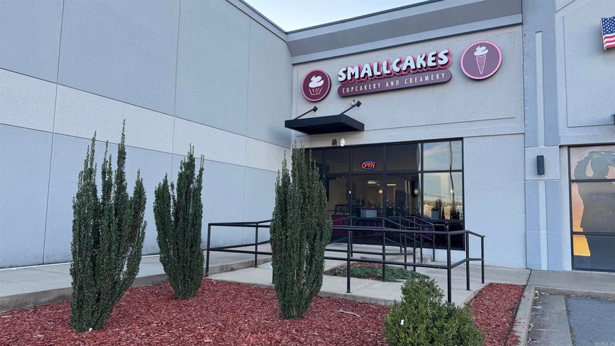 Seller Financing Available! Here’s your chance at that investment you’ve been waiting for! A well oiled, well-loved, fully operating cupcakery for sale! Located in a high traffic, busy commercial area, next to many of the great name stores is the popular bakery: SmallCakes (Pine Bluff location), known for its delicious cupcakes and homemade ice cream, this bakery location also serves Brownies, cheesecakes, Cake pops, Cookies and Rice Krispie treats. Home to Pine Bluff for the past successful 8 years and well loved in the community, their premium Custom cakes are booked week after week! Never owned a bakery? Training hours with a reasonable offer. No need to start from scratch; this business has inventory galore, valued at $40,000! From a cash register, to a commercial sink, 2 Commerical refrigerators, 2 Commerical ovens, commercial ice cream maker, business phones, and more! All included!!! As a business that’s still running with no plans to close, there’s still inventory of food, supplies, and more. Building is leased, and is not for sale. Contact 501-650-4076 for inquiries.