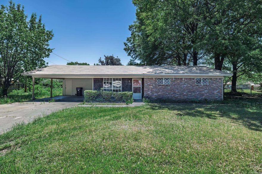 This 3 bedroom, 2 bath home is located in a quiet subdivision and offers tons of potential for the right buyer. While it does need remodeling, the layout and space provide a great foundation to create your dream home. Inside, you'll find a cozy sunroom perfect for relaxing or entertaining, and outside, a large backyard offers plenty of room for kids, pets, or outdoor gatherings. Whether you're an investor or someone looking for a project, this home has the space and location to truly shine with a little TLC.