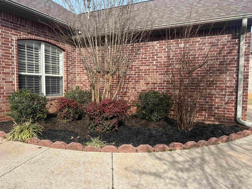 3 Bed 2 Full bath home on oversized lot (.44 acres) with nature behind you. There's a lot of new updates to this home that you will have to see to appreciate. Main Suite has office/nursery/craft space, Exterior door to your own private deck and pan ceiling. Main bath has separate shower, jacuzzi tub, walk in closet, and double vanity sink. Kitchen has trash compactor, breakfast bar, new stove, microwave, dishwasher, and backdoor. Backdoor that leads you out to another big deck for those family/friend get togethers. Large laundry room with extra built-ins for storage. This home offers the split floor plan with two good sized rooms on the other side of the home. Beautiful separate dining room for those special holiday dinners. Living room has fireplace and pan ceiling. Custom blinds all throughout home.  This home has so much to offer. CALL TODAY FOR YOUR SHOWING.