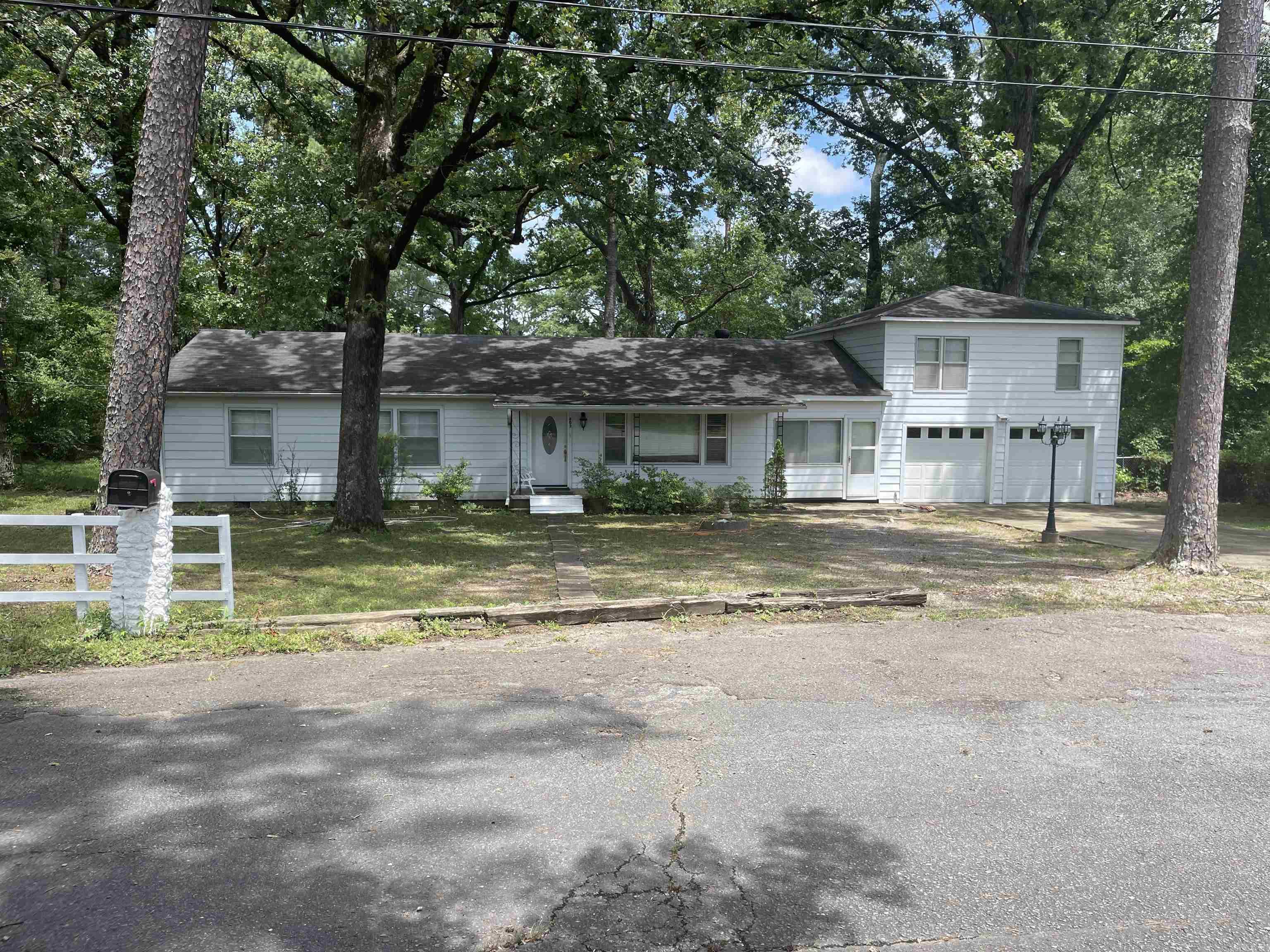 LARGE lot .59 Acre. Big Yard. Bonus Apartment Over Garage. Office with Private entrance. Very Private end of street. Borders Golf Course on South Side.