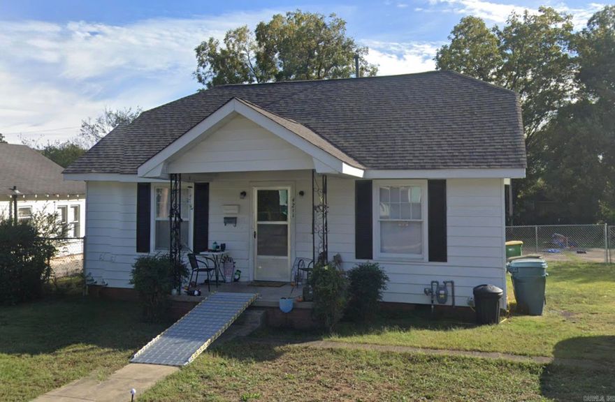 Great opportunity in the heart of Little Rock! Located just minutes from University of Arkansas at Little Rock, this 1,276 sq ft property sits on a generous lot and offers strong potential as a rental or value-add project. This home provides a solid footprint ready for updates and improvements. Conveniently positioned near campus, medical centers, and major thoroughfares, this is an ideal location for long-term rental demand. Don’t miss your chance to capitalize on a property with upside in an established area. No seller property disclosure. Buyers are encouraged to measure lot size and square footage.