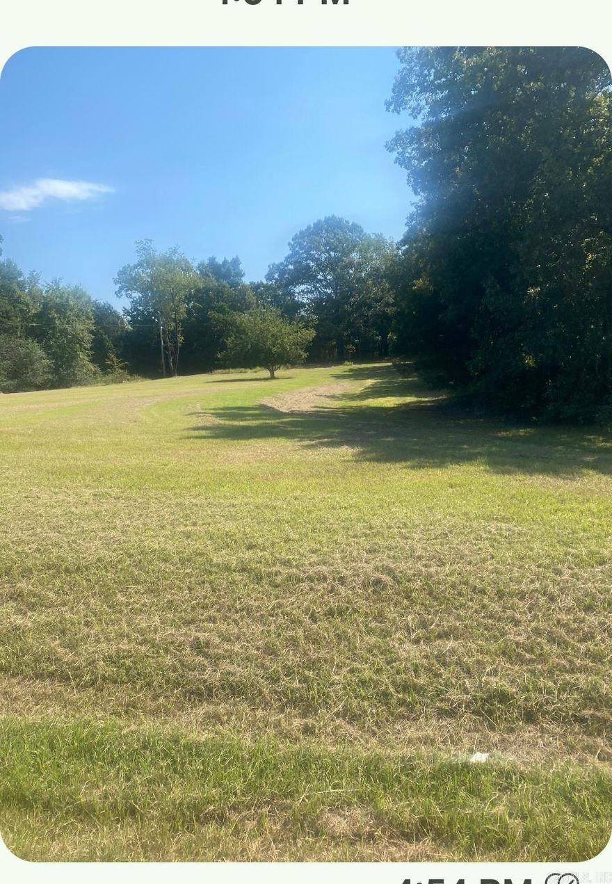 Nice lot with city water,and Entergy  on lot. It has a storm shelter and concrete pads for mobile homes.
