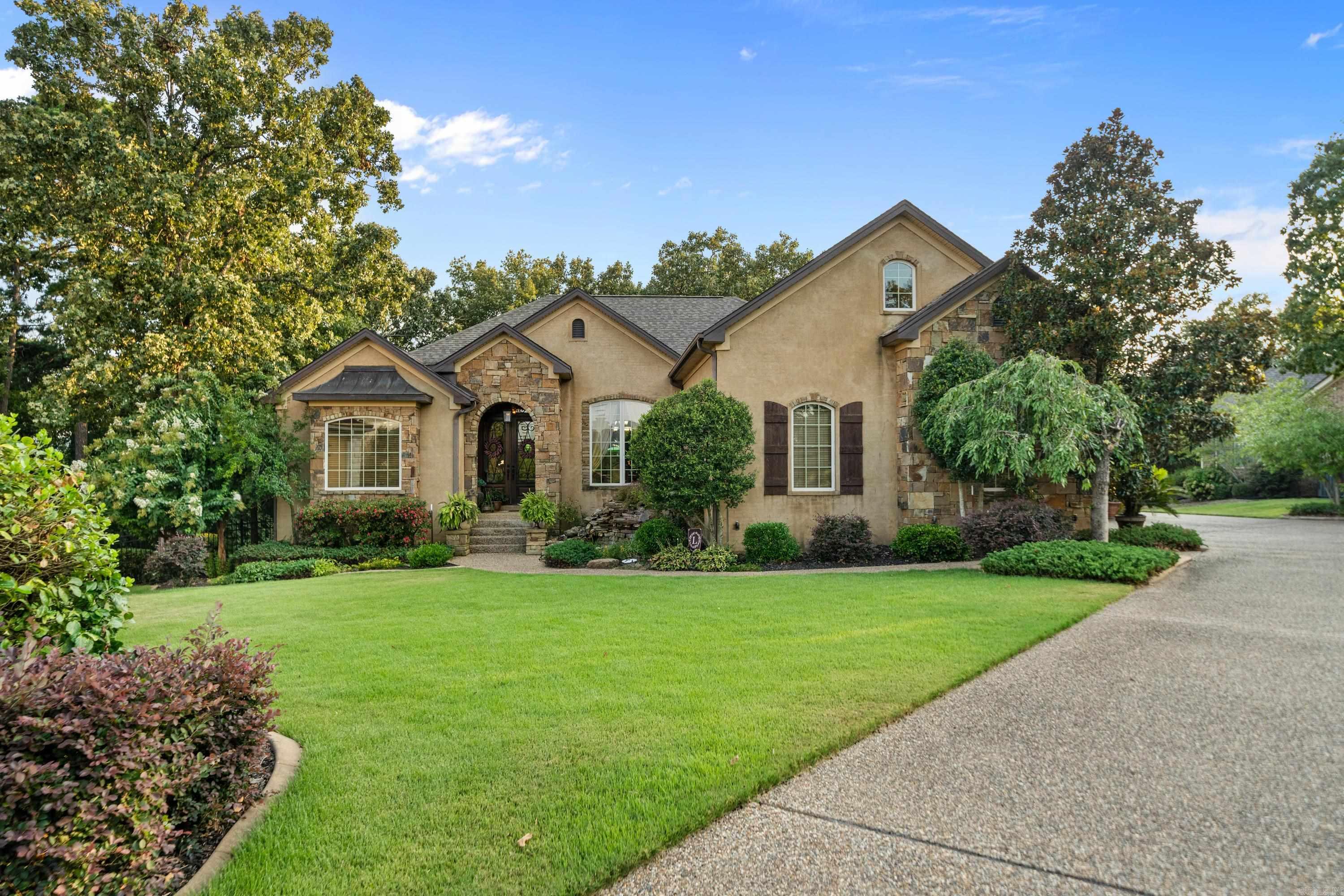 Discover the epitome of elegance and comfort in this stunning 4-bedroom, 3.5-bathroom custom-built home, located in the prestigious and highly sought-after gated community of Stonegate Shores. Spanning over 3,298 sq ft, this residence is a masterpiece of design and craftsmanship, offering an unparalleled living experience. A culinary dream, the kitchen boasts high-end appliances, generous storage options, and sleek countertops, making meal preparation a joy whether you're entertaining guests or enjoying a quiet dinner at home. Retreat to the spacious primary suite featuring a luxurious bathroom, offering a perfect blend of style and comfort. It's a private oasis designed for relaxation, with custom finishes and ample space. The home office is thoughtfully designed with built-in shelving and cabinetry, providing a functional and inspiring workspace. Throughout the home, you'll find meticulously crafted custom details, from elegant moldings to bespoke cabinetry, showcasing the quality and attention to detail that define this property. Ample parking and storage space are provided by the oversized three-car garage.