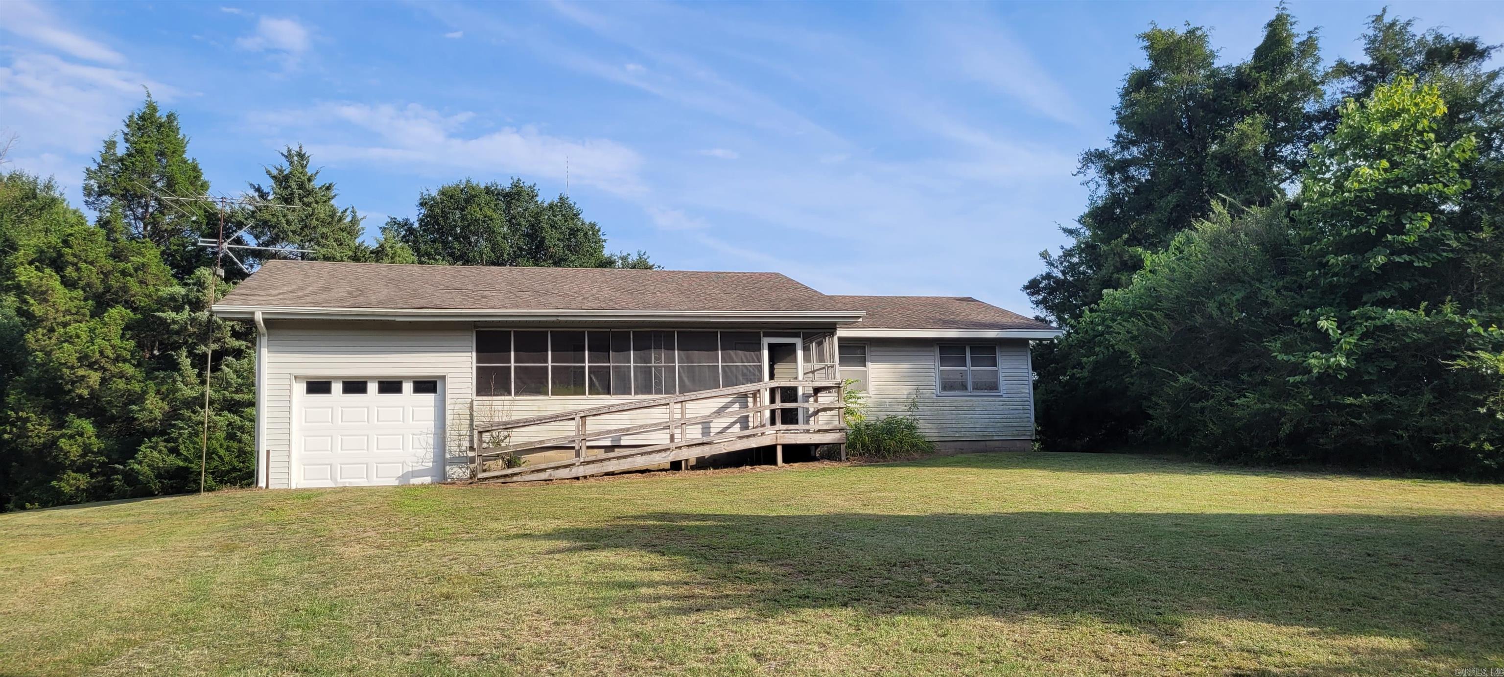 PRIME DUCK HUNTING LOCATION - LESS THAN 5 MILES TO BOAT LAUNCH AT REX HANCOCK BLACK SWAMP WMA. Secluded area with 1328 sqft home and 8 acres. This unique property would be a gorgeous homesite for the person or family looking for privacy and room to roam or it could be the perfect location for a lodge or camp given its immediate proximity to some of the best duck hunting in the state! The two parcels are being sold together and include 4 cleared acres where the house is located and an additional 4 acres of adjacent wooded land. The house is being sold AS-IS. Take a drive to Gregory, Arkansas to view this gem of a property, and if you just so happen to come during the weekend, you might also set aside enough time to enjoy dinner at The Tamale Factory just 2 miles up the road!