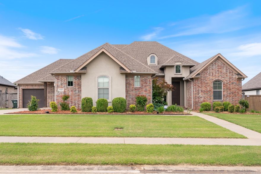 Nestled in the highly sought-after Fieldstone neighborhood, this beautifully crafted home blends sophistication with everyday comfort. Boasting a spacious and versatile layout, it features 4 bedrooms and 3 and half baths plus a flex room that can serve as a 5th bedroom, media room, or game room—perfect for any lifestyle. High-end finishes are found throughout, including hand-scraped hardwood flooring, granite countertops, large walk-in closets and extensive crown molding that adds a touch of classic charm. The spacious living room centers around a gas fireplace, creating a the heart of the home which extends to a screened-in porch, ideal for relaxing year-round. Don't miss the oversized 3-car garage, offering abundant room for vehicles, tools, and hobbies. This home offers space, style, and exceptional quality in one of the area's most desirable communities. Schedule your private tour today, this one will not last long!